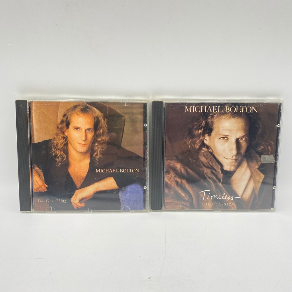 Michael Bolton The One‎ Thing Timeless The Classics 2 CD Set